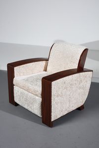 MANIFATTURA ITALIANA : Coppie di poltrone Art D�co  - Asta Asta 378 | DESIGN E ARTI DECORATIVE DEL NOVECENTO - DESIGN Online - Associazione Nazionale - Case d'Asta italiane