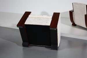 MANIFATTURA ITALIANA : Coppie di poltrone Art D�co  - Asta Asta 378 | DESIGN E ARTI DECORATIVE DEL NOVECENTO - DESIGN Online - Associazione Nazionale - Case d'Asta italiane