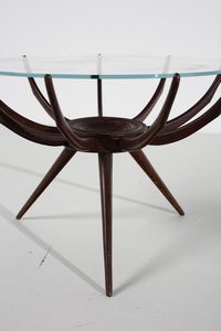 DE CARLI CARLO (1910 - 1999) : Tavolino da salotto Ragno  - Asta Asta 378 | DESIGN E ARTI DECORATIVE DEL NOVECENTO - DESIGN Online - Associazione Nazionale - Case d'Asta italiane