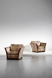 MANIFATTURA ITALIANA - Coppia di poltrone
