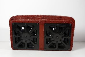 DE PAS , D'URBINO e LOMAZZI : Divano per Dall'Oca  - Asta Asta 378 | DESIGN E ARTI DECORATIVE DEL NOVECENTO - DESIGN Online - Associazione Nazionale - Case d'Asta italiane