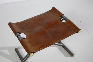 SCARPA AFRA (1937 -2011) & TOBIA (n. 1935) : Coppia di sgabelli per Benetton  - Asta Asta 378 | DESIGN E ARTI DECORATIVE DEL NOVECENTO - DESIGN Online - Associazione Nazionale - Case d'Asta italiane