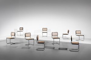 BREUER MARCEL LAJOS (1902 - 1981) - Nove sedie Cesca