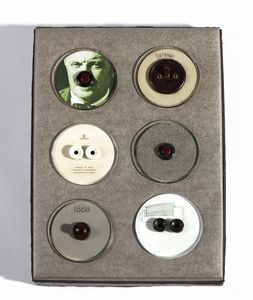 PONTI GIO (1891 - 1979) - Sei interruttori della luce per Hotel paradiso del Cevedale