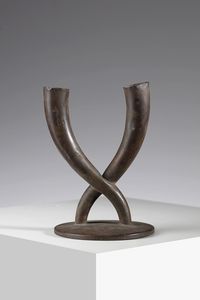 PONTI GIO (1891 - 1979) - attribuito. Portacandele prototipo