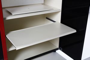 STOPPINO GIOTTO (n. 1926) : Credenza Playcenter per Acerbis  - Asta Asta 378 | DESIGN E ARTI DECORATIVE DEL NOVECENTO - DESIGN Online - Associazione Nazionale - Case d'Asta italiane