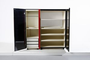 STOPPINO GIOTTO (n. 1926) : Credenza Playcenter per Acerbis  - Asta Asta 378 | DESIGN E ARTI DECORATIVE DEL NOVECENTO - DESIGN Online - Associazione Nazionale - Case d'Asta italiane