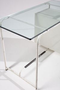 MANIFATTURA ITALIANA : Scrivania con sedia  - Asta Asta 378 | DESIGN E ARTI DECORATIVE DEL NOVECENTO - DESIGN Online - Associazione Nazionale - Case d'Asta italiane