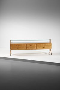 MANIFATTURA BRIANZOLA : Credenza  - Asta Asta 378 | DESIGN E ARTI DECORATIVE DEL NOVECENTO - DESIGN Online - Associazione Nazionale - Case d'Asta italiane