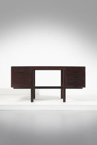 BREUER MARCEL LAJOS (1902 - 1981) : Scrivania Canaan per Gavina  - Asta Asta 378 | DESIGN E ARTI DECORATIVE DEL NOVECENTO - DESIGN Online - Associazione Nazionale - Case d'Asta italiane