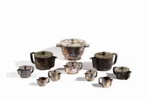 PONTI GIO (1891 - 1979) - Servizio da 10  pezzi per Krupp
