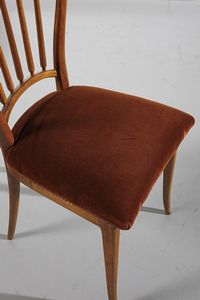 BEGA MELCHIORRE (1898 - 1976) : nello stile di. Sei sedie  - Asta Asta 378 | DESIGN E ARTI DECORATIVE DEL NOVECENTO - DESIGN Online - Associazione Nazionale - Case d'Asta italiane