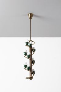 CHIESA PIETRO (1892 - 1948) - attribuito. Lampada a sospensione