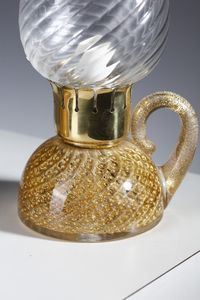 BAROVIER & TOSO : Coppia di lampade da tavolo  - Asta Asta 378 | DESIGN E ARTI DECORATIVE DEL NOVECENTO - DESIGN Online - Associazione Nazionale - Case d'Asta italiane