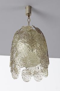 VISTOSI GINO (1925 - 1980) : Coppia di lampadari per Vistosi Murano  - Asta Asta 378 | DESIGN E ARTI DECORATIVE DEL NOVECENTO - DESIGN Online - Associazione Nazionale - Case d'Asta italiane