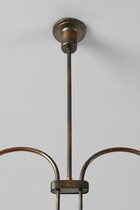 ULRICH GUGLIELMO (1904 - 1977) : Lampada a sospensione per Manifattura Strada, Milano  - Asta Asta 378 | DESIGN E ARTI DECORATIVE DEL NOVECENTO - DESIGN Online - Associazione Nazionale - Case d'Asta italiane