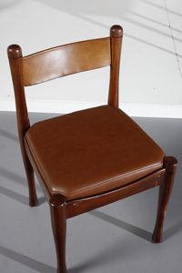 COPPOLA SILVIO (1920 - 1986) : Quattro sedie 620 per Bernini  - Asta Asta 378 | DESIGN E ARTI DECORATIVE DEL NOVECENTO - DESIGN Online - Associazione Nazionale - Case d'Asta italiane