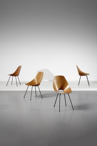 NOBILI VITTORIO (n. 1935) - Quattro sedie Medea