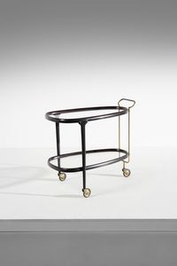 LACCA CESARE (n. 1929) : Carrello  - Asta Asta 378 | DESIGN E ARTI DECORATIVE DEL NOVECENTO - DESIGN Online - Associazione Nazionale - Case d'Asta italiane