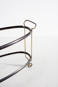 LACCA CESARE (n. 1929) : Carrello  - Asta Asta 378 | DESIGN E ARTI DECORATIVE DEL NOVECENTO - DESIGN Online - Associazione Nazionale - Case d'Asta italiane