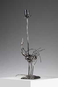 MARSURA SALVINO (n. 1938) - Lampada da tavolo Brutalist