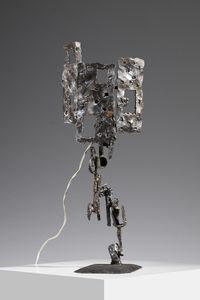 MARSURA SALVINO (n. 1938) - Lampada da tavolo Brutalist