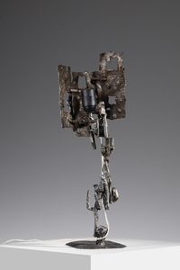 MARSURA SALVINO (n. 1938) : Lampada da tavolo Brutalist  - Asta Asta 378 | DESIGN E ARTI DECORATIVE DEL NOVECENTO - DESIGN Online - Associazione Nazionale - Case d'Asta italiane