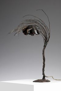 MARSURA SALVINO (n. 1938) - Lampada da tavolo Brutalist