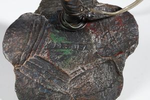 MARSURA SALVINO (n. 1938) : Lampada da tavolo Brutalist  - Asta Asta 378 | DESIGN E ARTI DECORATIVE DEL NOVECENTO - DESIGN Online - Associazione Nazionale - Case d'Asta italiane