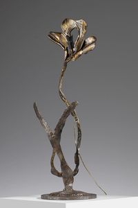 MARSURA SALVINO (n. 1938) - Lampada da tavolo Brutalist