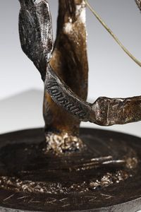 MARSURA SALVINO (n. 1938) : Lampada da tavolo Brutalist  - Asta Asta 378 | DESIGN E ARTI DECORATIVE DEL NOVECENTO - DESIGN Online - Associazione Nazionale - Case d'Asta italiane