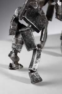 MARSURA SALVINO (n. 1938) : Lampada da tavolo Brutalist  - Asta Asta 378 | DESIGN E ARTI DECORATIVE DEL NOVECENTO - DESIGN Online - Associazione Nazionale - Case d'Asta italiane