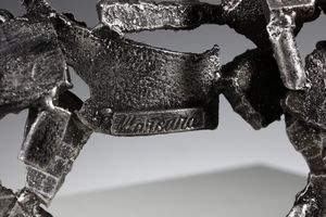 MARSURA SALVINO (n. 1938) : Lampada da tavolo Brutalist  - Asta Asta 378 | DESIGN E ARTI DECORATIVE DEL NOVECENTO - DESIGN Online - Associazione Nazionale - Case d'Asta italiane