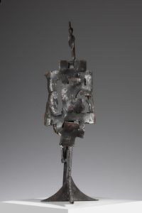 MARSURA SALVINO (n. 1938) - Lampada da tavolo Brutalist