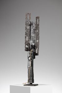 MARSURA SALVINO (n. 1938) : Lampada da tavolo Brutalist  - Asta Asta 378 | DESIGN E ARTI DECORATIVE DEL NOVECENTO - DESIGN Online - Associazione Nazionale - Case d'Asta italiane