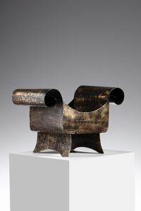 MARSURA SALVINO (n. 1938) - Fioriera ad anse ritorte