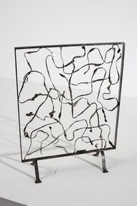 MARSURA SALVINO (n. 1938) : Parascintille da camino  - Asta Asta 378 | DESIGN E ARTI DECORATIVE DEL NOVECENTO - DESIGN Online - Associazione Nazionale - Case d'Asta italiane