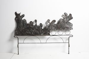 MARSURA SALVINO (n. 1938) - Testiera del letto