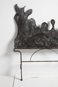 MARSURA SALVINO (n. 1938) : Testiera del letto  - Asta Asta 378 | DESIGN E ARTI DECORATIVE DEL NOVECENTO - DESIGN Online - Associazione Nazionale - Case d'Asta italiane