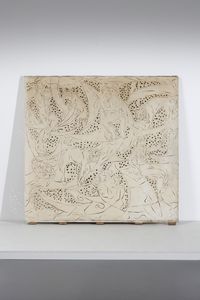 SARTORI AMLETO  (1915 - 1962) - Pannello raffigurante allegorie dei segni zodiacali