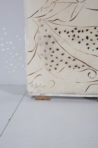 SARTORI AMLETO  (1915 - 1962) : Pannello raffigurante allegorie dei segni zodiacali  - Asta Asta 378 | DESIGN E ARTI DECORATIVE DEL NOVECENTO - DESIGN Online - Associazione Nazionale - Case d'Asta italiane