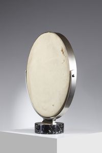 MAZZA SERGIO (n. 1931) : Specchio da tavolo per Artemide  - Asta Asta 378 | DESIGN E ARTI DECORATIVE DEL NOVECENTO - DESIGN Online - Associazione Nazionale - Case d'Asta italiane