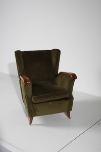 TEMPESTINI MAURIZIO (1908 - 1960) : Coppia di poltrone  - Asta Asta 378 | DESIGN E ARTI DECORATIVE DEL NOVECENTO - DESIGN Online - Associazione Nazionale - Case d'Asta italiane