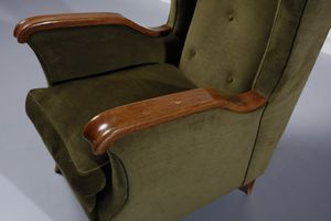 TEMPESTINI MAURIZIO (1908 - 1960) : Coppia di poltrone  - Asta Asta 378 | DESIGN E ARTI DECORATIVE DEL NOVECENTO - DESIGN Online - Associazione Nazionale - Case d'Asta italiane