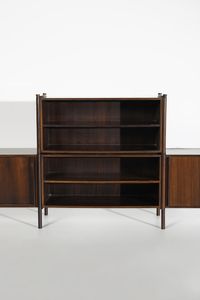 FUKUOH HIROZI : Credenza Archimede per Gavina  - Asta Asta 378 | DESIGN E ARTI DECORATIVE DEL NOVECENTO - DESIGN Online - Associazione Nazionale - Case d'Asta italiane
