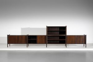 FUKUOH HIROZI : Credenza Archimede per Gavina  - Asta Asta 378 | DESIGN E ARTI DECORATIVE DEL NOVECENTO - DESIGN Online - Associazione Nazionale - Case d'Asta italiane