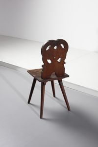 MANIFATTURA ALSAZIANA : Coppia di sedie  - Asta Asta 378 | DESIGN E ARTI DECORATIVE DEL NOVECENTO - DESIGN Online - Associazione Nazionale - Case d'Asta italiane