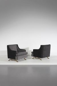 MANIFATTURA ITALIANA - Coppia di poltrone