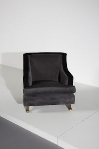 MANIFATTURA ITALIANA : Coppia di poltrone  - Asta Asta 378 | DESIGN E ARTI DECORATIVE DEL NOVECENTO - DESIGN Online - Associazione Nazionale - Case d'Asta italiane