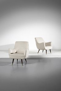 MANIFATTURA ITALIANA - Coppia di poltrone